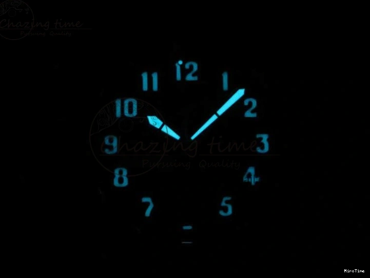 MIROTIME 1219 Calatrava 5524R Pilot Travel Time RG GRF Brown Dial on Brown Leather Strap MIYOTA TopPick 7155